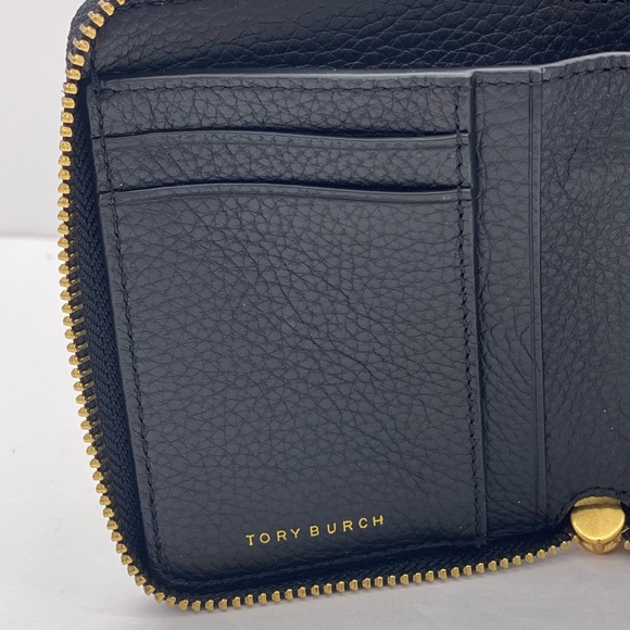 Tory Burch Britten Medium Wallet Black - Picture 6 of 9